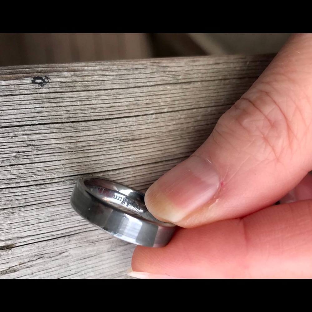 JVL Tungsten Ring Size 9 - Picture 6 of 16